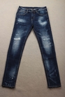11.5 oz crosshatch slub denim fabric cotton polyester stretch jeans fabric FOR MAN