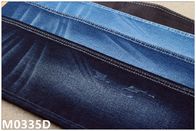 9.5 oz Eco Friendly Dark Indigo Stretchy Jean Material For Lady Soft Hand Feel Recycling