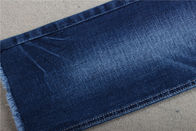 Indigo 10oz 70% Cotton 28% Polyester Crosshatch Denim Fabric Stretchy Jeans Material