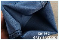 12.3oz 61 Ctn 39 Poly Grey Backside Cotton Polyester Denim Fabrics For Jeans Hot Pants
