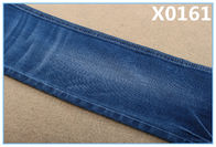 Blue Stretchy 67 Cotton 22 polyester 2 Spandex 55 56&quot; Width 10 Oz Denim Fabric