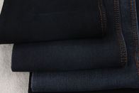 9.5oz 78% Cotton Black Denim Chambray Fabric For Woman Skinny Jeans