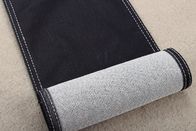Fake Knitted 9.2oz 73 Cotton 26 Polyester 1 Spandex Raw Denim Fabric