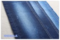 9oz Slub Style Indigo Woven 98 Cotton 2 Elastane Fabric Denim Jeans Material