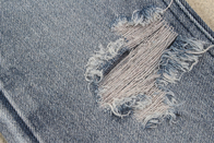 GOTS 13.5 Oz 100% Cotton Denim Fabric No Stretch Blue Recycled