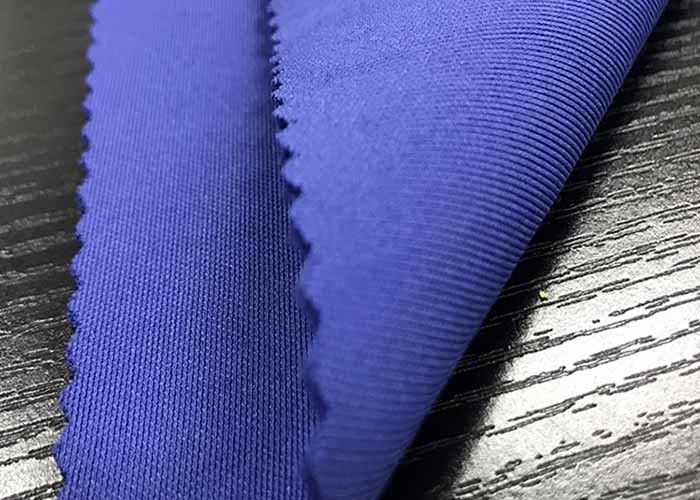 280 Gsm Scuba Knit Fabric Plain , 150 Cm Purple Polyester Fabric Shrink