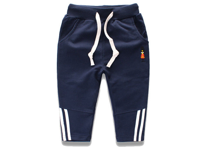 boys navy tracksuit bottoms