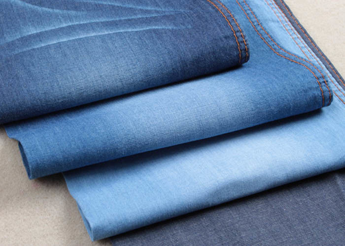 light blue stretch denim fabric