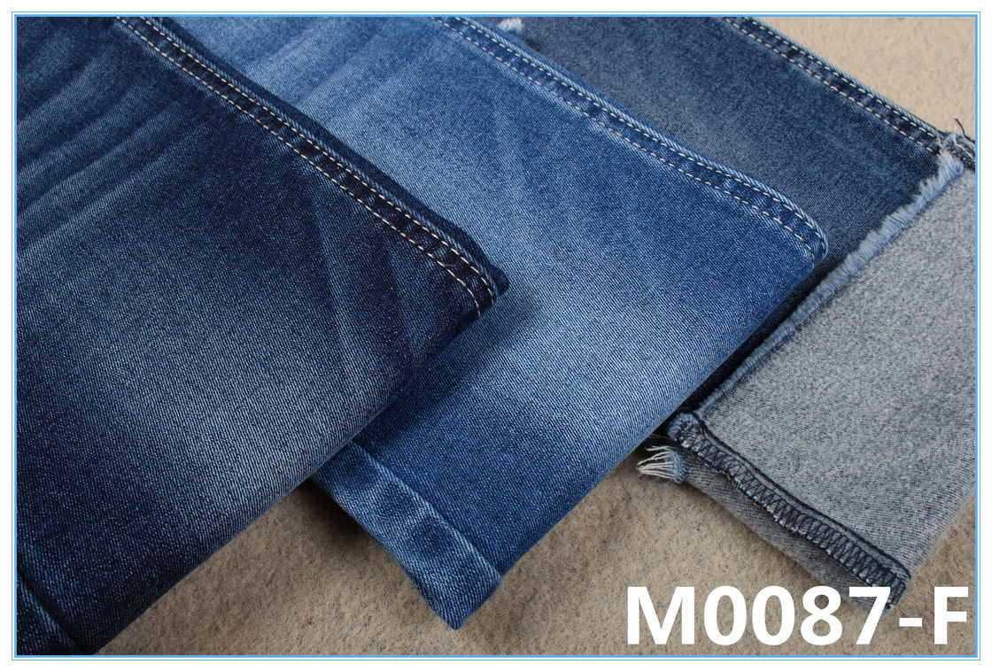 52 53&quot; Width Fleeced Stretchy Jeans Material For Women Jeans Denim Textile
