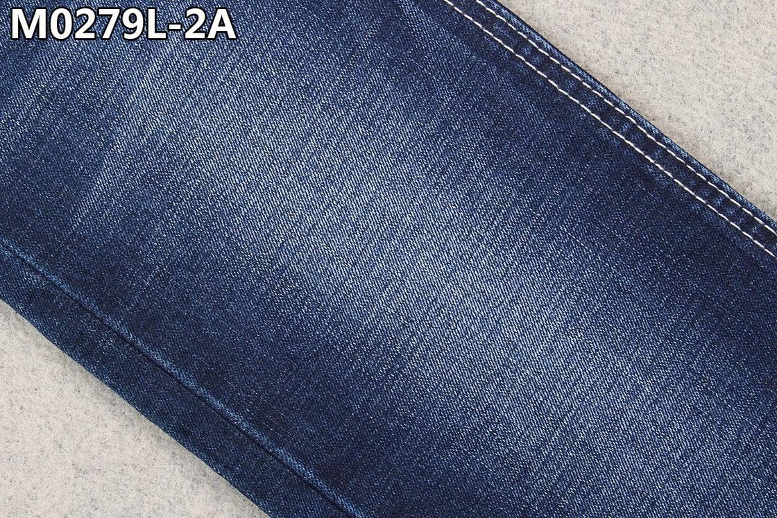 GRS 10.5oz Crosshatch Denim Fabric With Full Slub