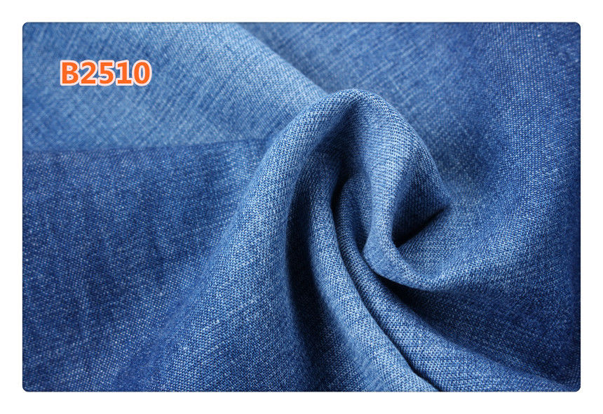 2/1 Right Hand Twill 4.5Oz 100 Cotton Denim Fabric For T - Shirt