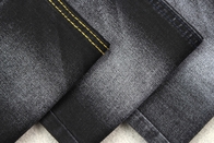 Black Backside Pure Black Denim Fabric 9OZ For Jeans Making