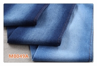 Indigo Blue Cotton Elastane Jeans Denim Fabric 9.2 oz