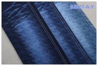 8.5 Oz Floral Printed Cotton Stretch Denim Fabric Colourful Blue+Dark Blue+Blue