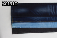 Sanforizing Denim Fabric Rolls Of Fabric Dyed Denim 10 Oz Dual Core 2% Spandex