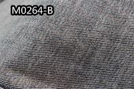 Custom 9.7Oz Cross Hatch Cotton Denim Fabric Stretchy Super Dark Blue