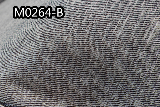 Custom 9.7Oz Cross Hatch Cotton Denim Fabric Stretchy Super Dark Blue