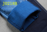 9OZ Denim Fabric With Tencel Cotton Polyester Spandex Blue Backside Desizing 3/1 Right Hand Twill