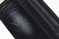 Black Shade 11.8Oz Cotton Polyester Denim Fabric For Skirts Shorts