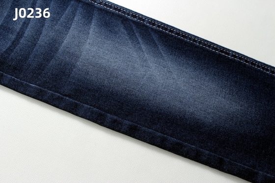 7.5 Oz   Dark Blue High Stretch Woven  Denim Fabric  For Jeans