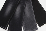 Cheap Price 10.5oz Polyester Spandex Black Denim With Elasticity Denim Fabric For Jeans