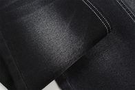Cheap Price 10.5oz Polyester Spandex Black Denim With Elasticity Denim Fabric For Jeans