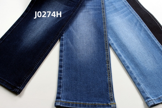 Hot Sell 10 Oz  Super High Stretch  Slub Denim  Fabric For Jeans