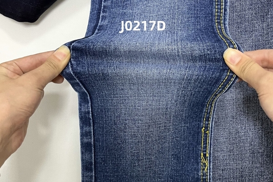 11.5 Oz High Stretch Crosshatch Slub  Denim Jeans Fabric