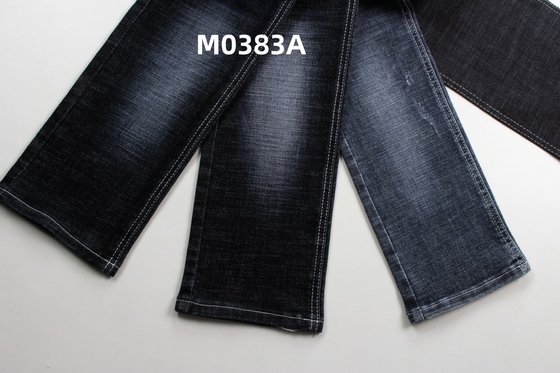 Factory Manufacture 10.5 Oz  Crosshatch Slub Stretch Denim Fabric For  Jeans