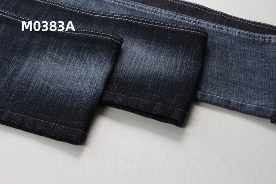 Factory Manufacture 10.5 Oz  Crosshatch Slub Stretch Denim Fabric For  Jeans