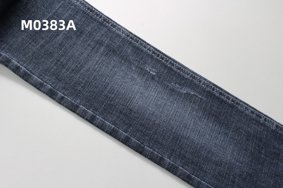 Factory Manufacture 10.5 Oz  Crosshatch Slub Stretch Denim Fabric For  Jeans