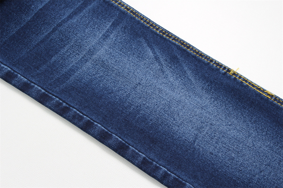 9oz Satin Denim Fabric For Women Jeans High Stretch Dark Blue Color Hot Sell To USA Colombia Style From China Factory