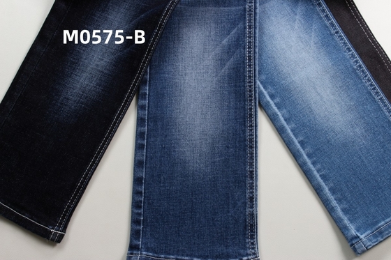 10 Oz  Crosshatch Slub  High Stretch  Woven  Denim Fabric  For Jeans