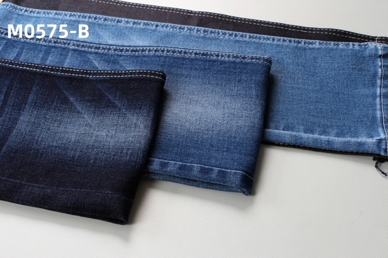 10 Oz  Crosshatch Slub  High Stretch  Woven  Denim Fabric  For Jeans