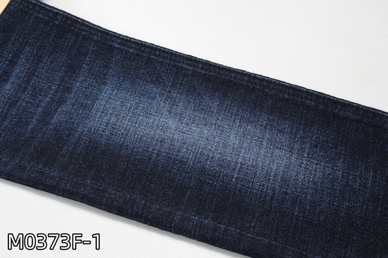 11.5 oz crosshatch slub denim fabric cotton polyester stretch jeans fabric FOR MAN