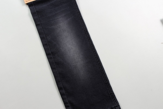 Wholesale and high quality 9.4 oz dark gray stretch  jeans denim fabric