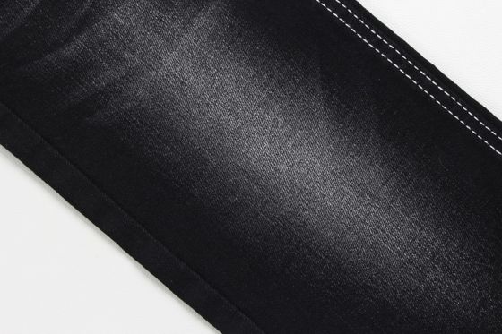 Black Backside Woven  Denim Fabric