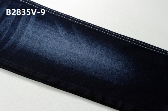 Available Stretchable Mid-weight Dark Blue Color Denim Fabric Ready Goods For Jeans Making