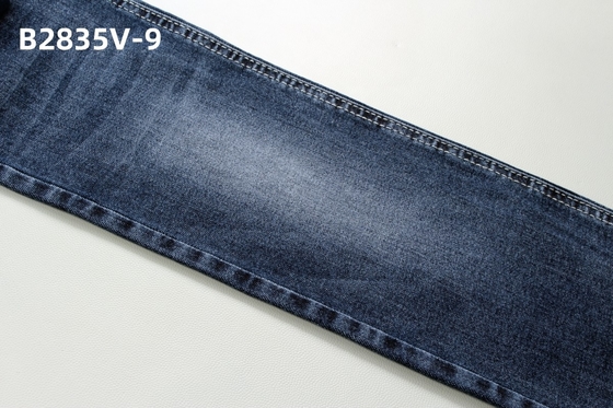 Available Stretchable Mid-weight Dark Blue Color Denim Fabric Ready Goods For Jeans Making