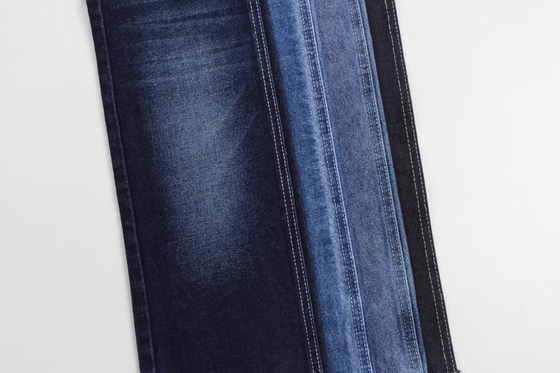 Wholesale 100% Cotton Dark Blue  Rigid Denim Fabrics For Jeans