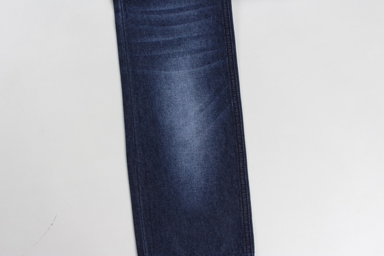 Wholesale 100% Cotton 7.3  Oz Dark Blue   Rigid Denim Fabrics For Jeans