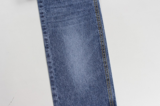 Wholesale 100% Cotton 7.3  Oz Dark Blue   Rigid Denim Fabrics For Jeans
