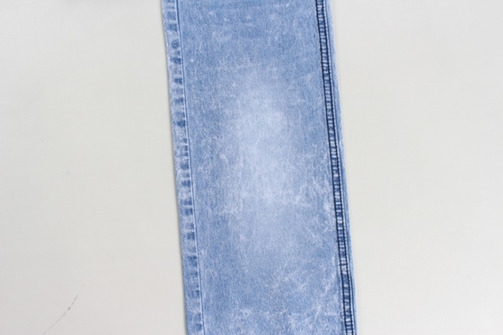 Wholesale 100% Cotton 7.3  Oz Dark Blue   Rigid Denim Fabrics For Jeans