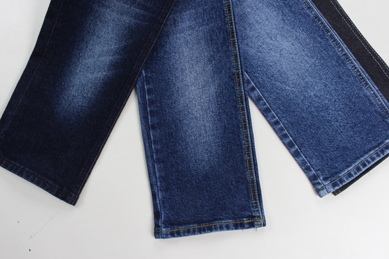 2024 Hot Sell 12.5 Oz  Dark Blue Stretch  Woven Denim Fabric For Jeans