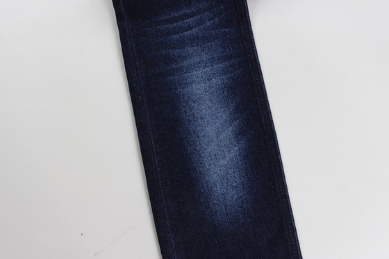 2024 Hot Sell 12.5 Oz  Dark Blue Stretch  Woven Denim Fabric For Jeans