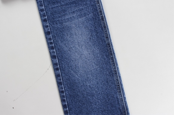 2024 Hot Sell 12.5 Oz  Dark Blue Stretch  Woven Denim Fabric For Jeans