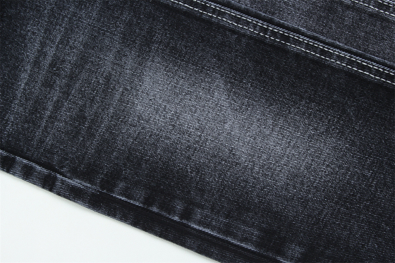 12oz Black Denim Fabric For Man Jeans Or Jacket Black Backside For Brand Jeans