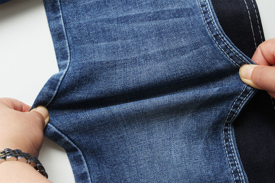 8.7 Oz Low Stretch Denim Fabric For Man Shorts Pants With Warp Slub