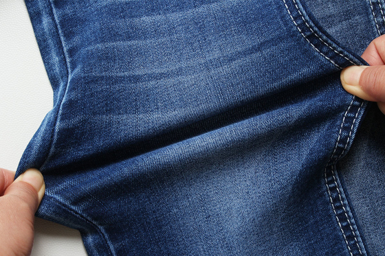 8.7 Oz Low Stretch Denim Fabric For Man Shorts Pants With Warp Slub