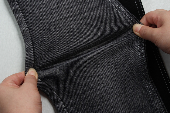 11 Oz Low Stretch Denim Fabric For Man Work Wear Jeans Black Backside Competitive Price From Weilong Textile